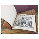 Vintage Native American Pottery - Glass - Rawhide - Activity Book