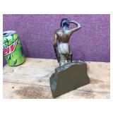 Vintage Cast Statue - Native American Hunter - 7" Well Done