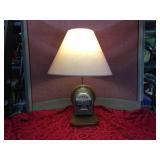 Steampunk SANGAMO Meter/Desk Lamp