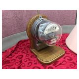 Steampunk SANGAMO Meter/Desk Lamp