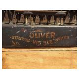 Wow! Antique Oliver No. 3 Typewriter 1901-1907