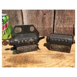 (2) Vintage REDINGTON Counting Machines - Working