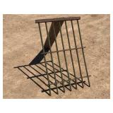 Antique Heavy Iron Bars - Jail/Bank Window? From SW U.S.
