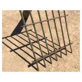 Antique Heavy Iron Bars - Jail/Bank Window? From SW U.S.