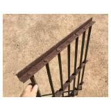 Antique Heavy Iron Bars - Jail/Bank Window? From SW U.S.