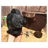 Antique BELL + HOWELL "Filmo" Movie Camera with Case