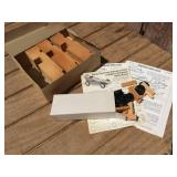 Vintage Pinewood Derby Cars (7) Box Set with Hardware 1956-1974