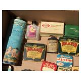 Vintage Bathroom Related Products/Containers