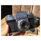 (4) Vintage Cameras: ZEISS - MINOLTA - ARGUS - OLYMPUS PEN