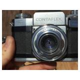 (4) Vintage Cameras: ZEISS - MINOLTA - ARGUS - OLYMPUS PEN