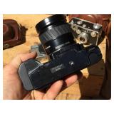 (4) Vintage Cameras: ZEISS - MINOLTA - ARGUS - OLYMPUS PEN