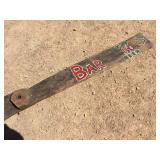 Vintage Carved Wood Airplane Propeller - Bar Advertiser 6
