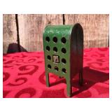 (3) Vintage Cast Metal Banks Including J+E STEVENS Key Lock Safe #50
