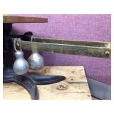 Antique FAIRBANKS - Cast + Brass 15 Lb? Scale - Check It Out!
