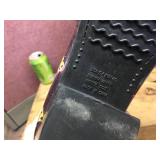 Colorful Rubber Cowboy Boots Sz 9