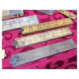 Vintage Measuring Rules - Plumb Bobs - Stanley - Other