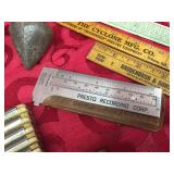 Vintage Measuring Rules - Plumb Bobs - Stanley - Other