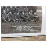 Vintage C.C.C. Civilian Conservation Corps - Banner + Photo
