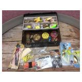 Vintage Tackle Box with Contents!