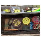 Vintage Tackle Box with Contents!