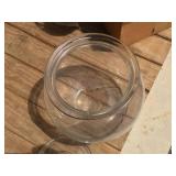 2 Vintage Glass Counter Jars + SUNSHINE - BISCUITS Counter Display