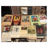 (12) Neat Old Calendars 1920