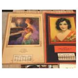 (12) Neat Old Calendars 1920