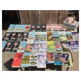 Large Group Mostly Vintage Travel Guides - Road Maps/Oil Companies