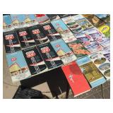Large Group Mostly Vintage Travel Guides - Road Maps/Oil Companies