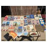 Large Group Mostly Vintage Travel Guides - Road Maps/Oil Companies