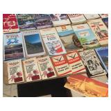 Large Group Mostly Vintage Travel Guides - Road Maps/Oil Companies