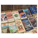 Large Group Mostly Vintage Travel Guides - Road Maps/Oil Companies