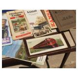 Large Group Mostly Vintage Travel Guides - Road Maps/Oil Companies