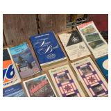 Large Group Mostly Vintage Travel Guides - Road Maps/Oil Companies