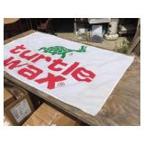 Large TURTLE WAX Flag/Banner 5