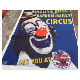 (2) Vintage Original RINGLING BROS and BARNUM + BAILEY Circus Posters