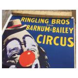 (2) Vintage Original RINGLING BROS and BARNUM + BAILEY Circus Posters