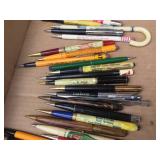 Vintage Groups Advertiser Pens - Pencils - Openers