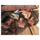 Vintage Group Office Items Including YAWMAN + ERBE - Stamps