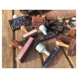 Vintage Group Office Items Including YAWMAN + ERBE - Stamps