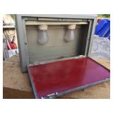 Vintage EXIT Sign 13" x 8 3/4" x 4" Appears Usable