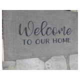 30 x 18" Welcome Floor Mat...
