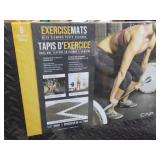 6 pcs Exercise Mats 24 x 24 x 1/2"...