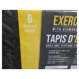 6 pcs Exercise Mats 24 x 24 x 1/2"...