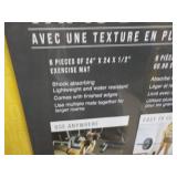 6 pcs Exercise Mats 24 x 24 x 1/2"...