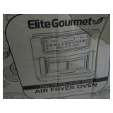 Elite Gourmet 10.5L Digital Dual Zo...