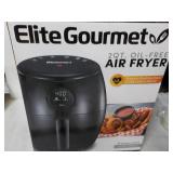 Elite Gourmet 2 qt Oil Free Air Fry...