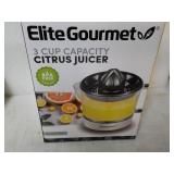 Elite Gourmet 3 cup Capacity Citrus...