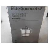 Elite Gourmet 3 cup Capacity Citrus...