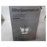 Elite Gourmet 3 cup Capacity Citrus...